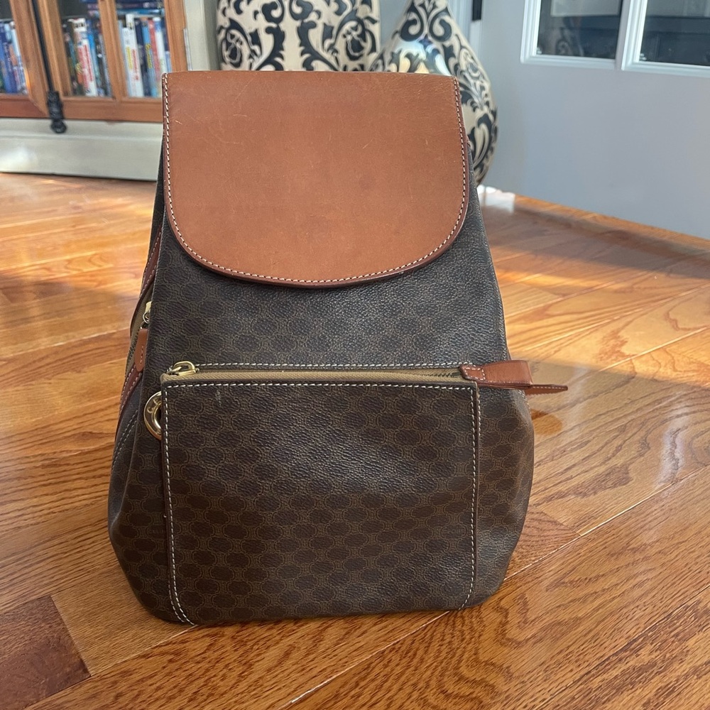 Authentic CELINE Macadam Backpack
